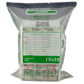 15 X 20 Clear Single Pocket Bag (D1520)<br>Quantities (100, 200, 300, 400 and 500)